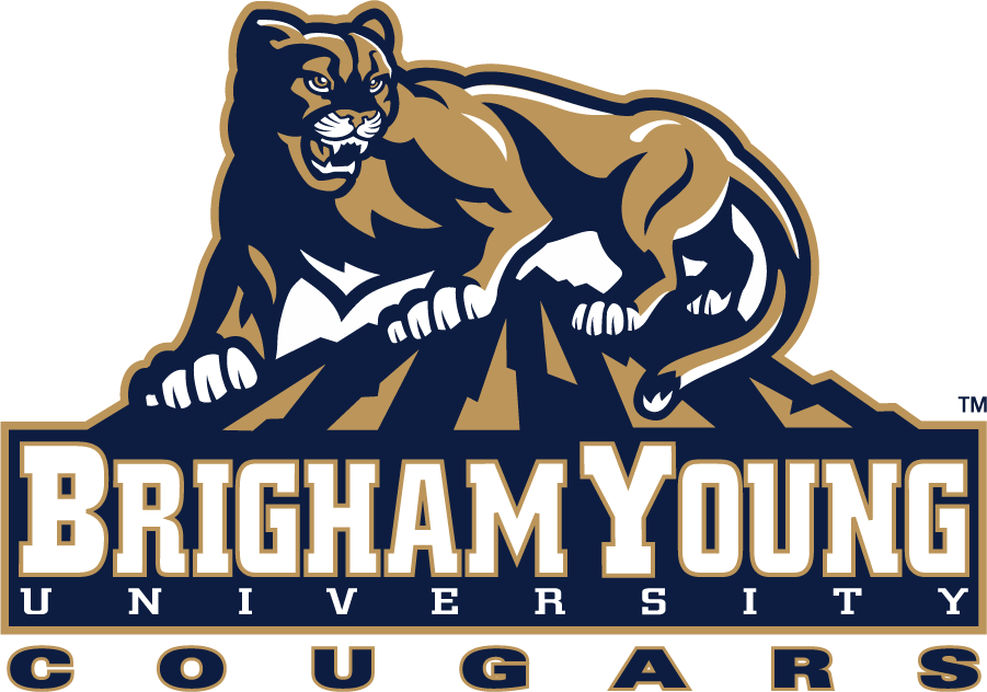 Brigham Young Cougars 1999-2010 Primary Logo DIY iron on transfer (heat transfer)